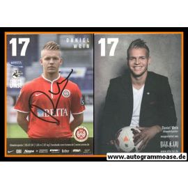 Autogramm Fussball | SV Wehen Wiesbaden | 2014 | Daniel WEIN