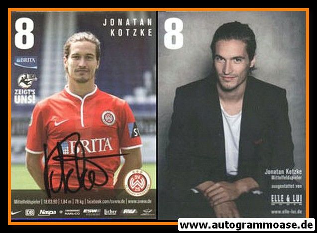 Autogramm Fussball | SV Wehen Wiesbaden | 2014 | Jonatan KOTZKE