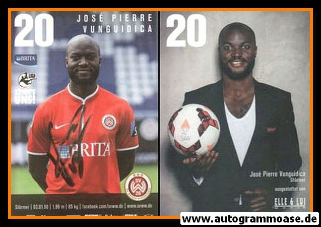 Autogramm Fussball | SV Wehen Wiesbaden | 2014 | Jose Pierre YUNGUIDICA