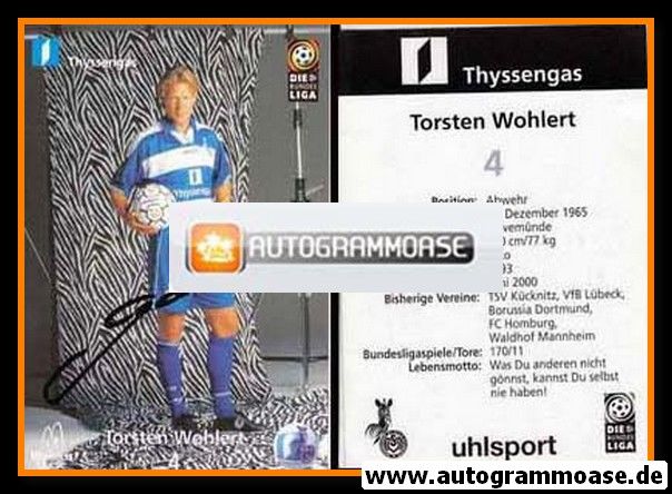 Autogramm Fussball | MSV Duisburg | 1999 | Torsten WOHLERT