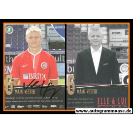 Autogramm Fussball | SV Wehen Wiesbaden | 2013 | Maik VETTER