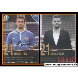 Autogramm Fussball | SV Wehen Wiesbaden | 2013 | Raphael LAUX