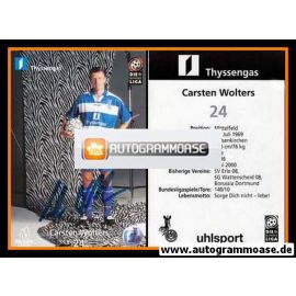 Autogramm Fussball | MSV Duisburg | 1999 | Carsten WOLTERS