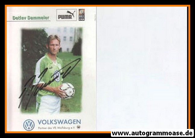 Autogramm Fussball | VfL Wolfsburg | 1997 | Detlev DAMMEIER