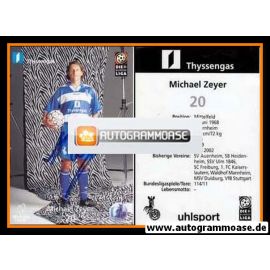Autogramm Fussball | MSV Duisburg | 1999 | Michael ZEYER