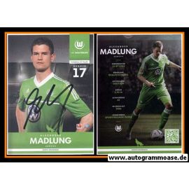 Autogramm Fussball | VfL Wolfsburg | 2012 | Alexander MADLUNG