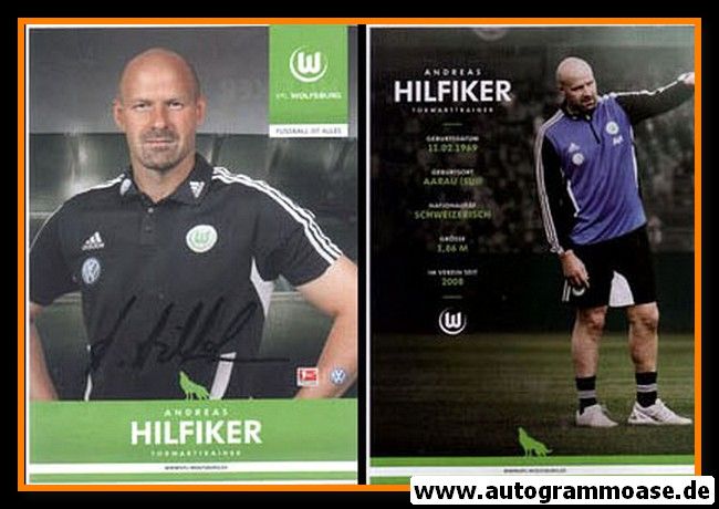 Autogramm Fussball | VfL Wolfsburg | 2012 | Andreas HILFIKER