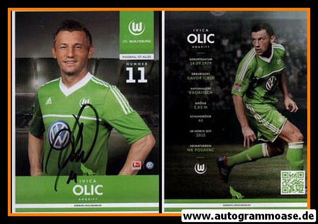 Autogramm Fussball | VfL Wolfsburg | 2012 | Ivica OLIC