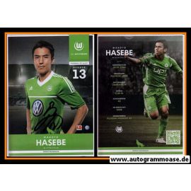 Autogramm Fussball | VfL Wolfsburg | 2012 | Makoto HASEBE