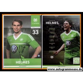 Autogramm Fussball | VfL Wolfsburg | 2012 | Patrick HELMES