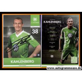 Autogramm Fussball | VfL Wolfsburg | 2012 | Thomas KAHLENBERG