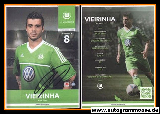 Autogramm Fussball | VfL Wolfsburg | 2012 | VIEIRINHA