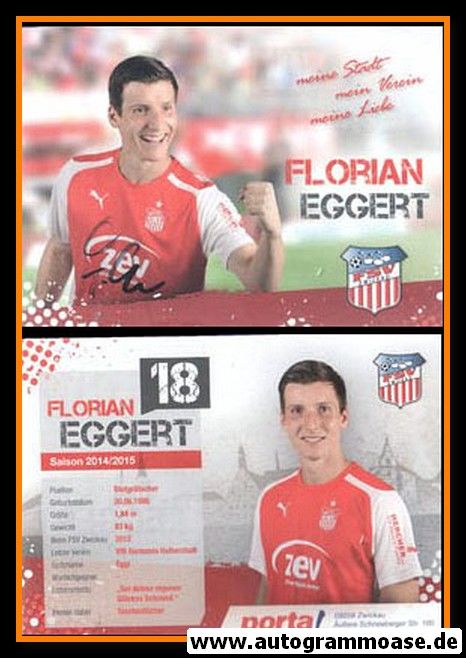 Autogramm Fussball | FSV Zwickau | 2014 | Florian EGGERT