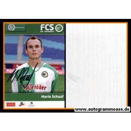 Autogramm Fussball | Sachsen Leipzig | 2010er | Mario SCHAAF