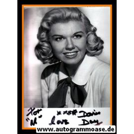 Autogramm Film (USA) | Doris DAY | 1940er Foto Retro (Portrait SW)