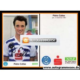 Autogramm Fussball | MSV Duisburg | 1989 | Pietro CALLEA