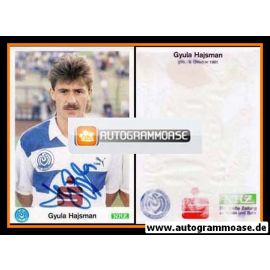 Autogramm Fussball | MSV Duisburg | 1989 | Gyula HAJSMAN