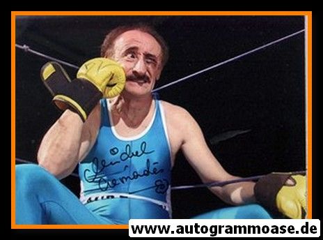 Autogramm Film (Frankreich) | Michel CREMADES | 2000er Foto "Telethon"