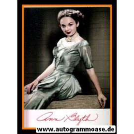 Autogramm Film (USA) | Ann BLYTH | 1950er Foto Retro (Portrait Color)