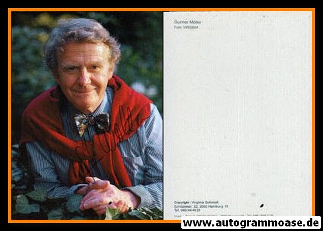 Autogramm Schauspieler | Gunnar MÖLLER | 1980er (Portrait Color Virginia)