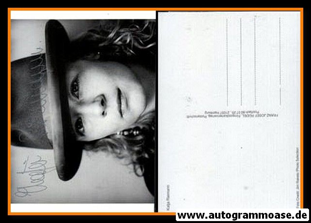 Autogramm Schauspieler | Katja RIEMANN | 1990er (Portrait SW Rüdel)