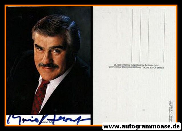 Autogramm Schauspieler | Mario ADORF | 1990er (Portrait Color Rüdel)