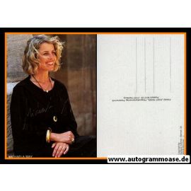 Autogramm Schauspieler | Michaela MAY | 1990er (Portrait Color Rüdel)