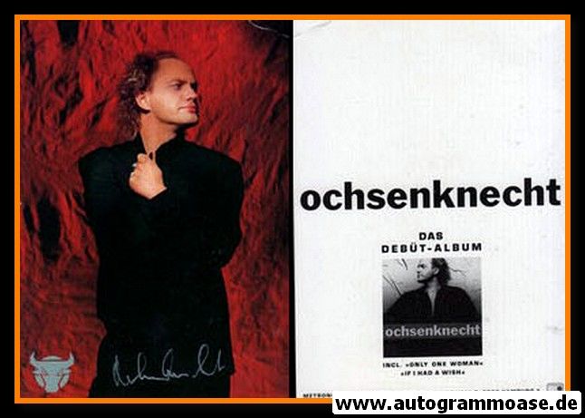 Autogramm Schauspieler | Uwe OCHSENKNECHT | 1992 "If I Had I Wish" (Portrait Color)