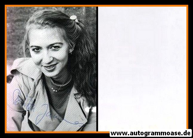 Autogramm Schauspieler | Britta JAHNES | 1980er (Portrait SW)