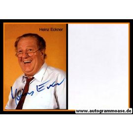 Autogramm Schauspieler | Heinz ECKNER | 1980er (Portrait Color)