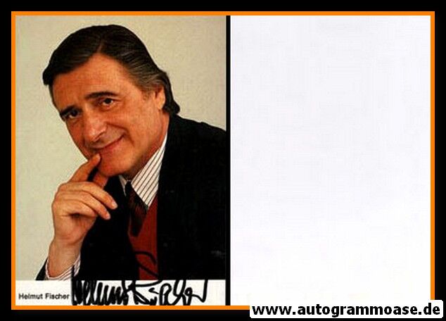 Autogramm Schauspieler | Helmut FISCHER | 1980er (Portrait Color)