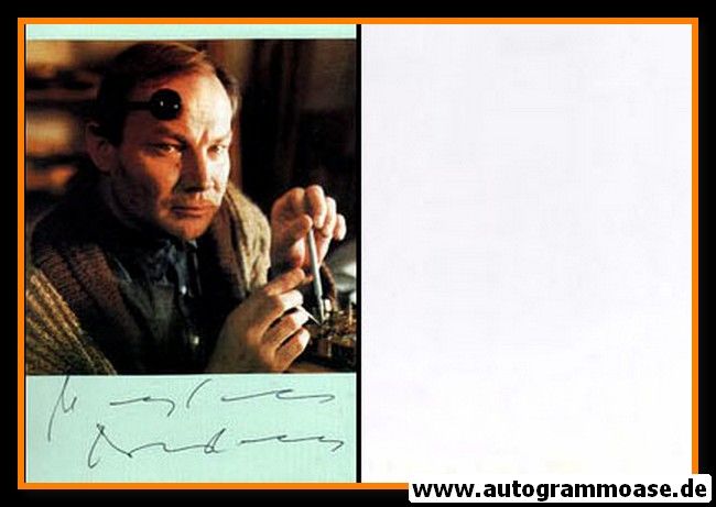 Autogramm Schauspieler | Klaus Maria BRANDAUER | 1990er (Portrait Color Papier)