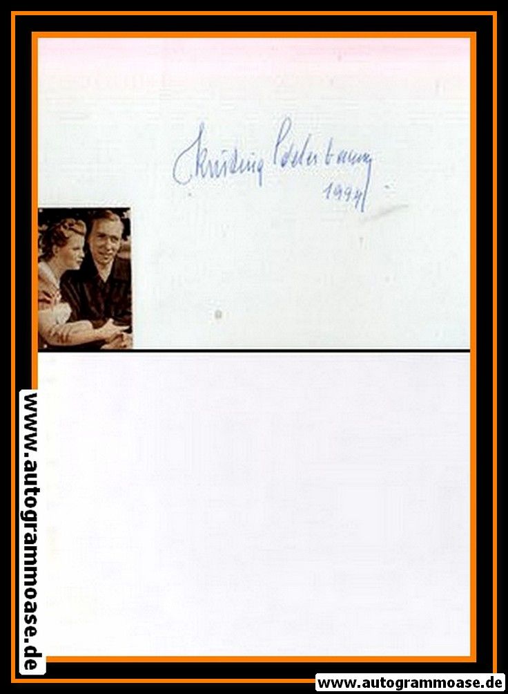 Autograph Schauspieler | Kristina SÖDERBAUM