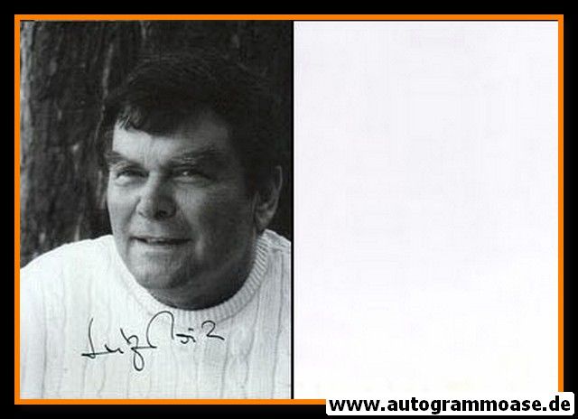 Autogramm Schauspieler | Lutz MOIK | 1980er (Portrait SW)