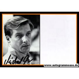 Autogramm Schauspieler | Michael LESCH | 1980er (Portrait SW)
