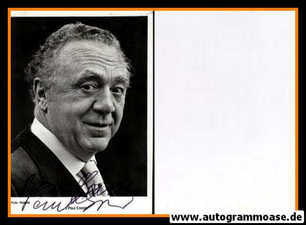 Autogramm Schauspieler | Paul ESSER | 1970er (Portrait SW Roland)
