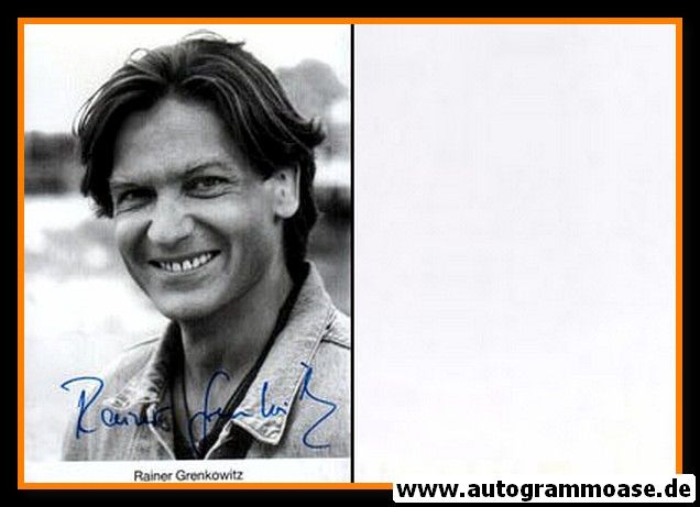 Autogramm Schauspieler | Rainer GRENKOWITZ | 1980er (Portrait SW) 4