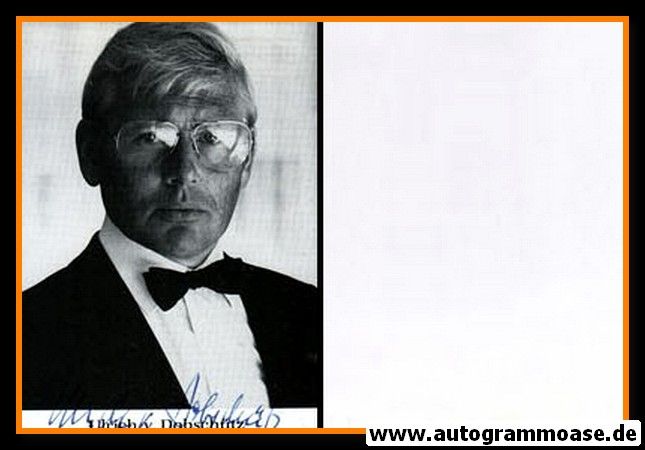 Autogramm Schauspieler | Ulrich VON DOBSCHÜTZ | 1980er (Portrait SW) 