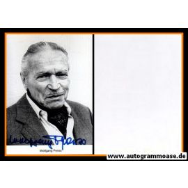Autogramm Schauspieler | Wolfgang PREISS | 1980er (Portrait SW Schlapper)