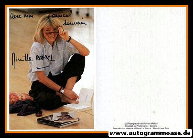 Autogramm Film (Frankreich) | Mireille DARC | 1990er (Portrait Color) 1