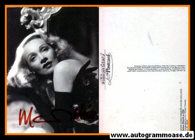 Autogramm Film | Marlene DIETRICH | 1942 Retro (Portrait SW Schaefer)