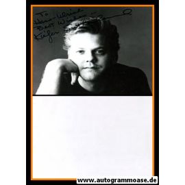 Autogramm Film (Kanada) | Kiefer SUTHERLAND | 1990er Foto (Portrait SW)