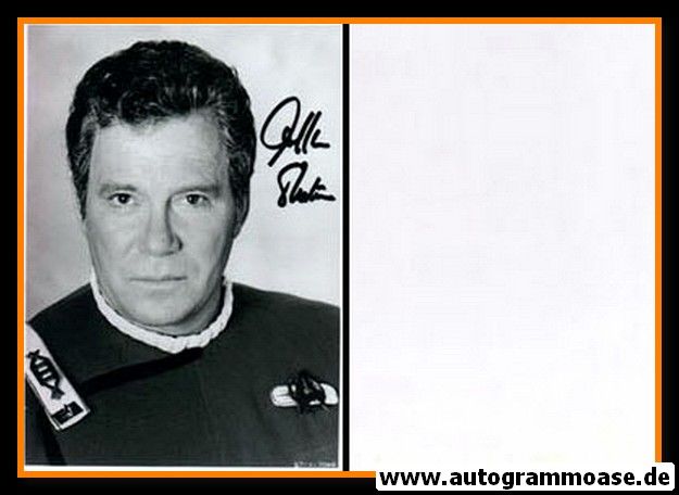Autogramm Film (Kanada) | William SHATNER | 1970er Foto "Star Trek" (Captain Kirk) SW