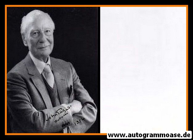 Autogramm Film (UK) | John GIELGUD | 1990er (Portrait SW) 
