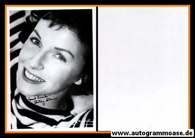 Autogramm Film (USA) | Betsy BLAIR | 1990er Foto (Portrait SW)