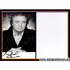 Autogramm Film (UK) | Michael CAINE | 1980er Foto (Portrait SW)