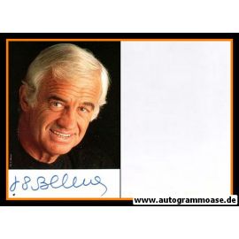 Autogramm Film (Frankreich) | Jean-Paul BELMONDO | 1990er (Portrait Color)