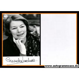 Autogramm Film (UK) | Glenda JACKSON | 1990er Foto (Portrait SW)
