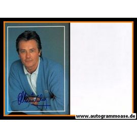 Autogramm Film (FR) | Alain DELON | 1990er (Portrait Color)