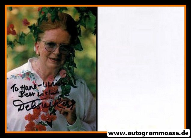 Autogramm Film (UK) | Deborah KERR | 1990er (Portrait Color)